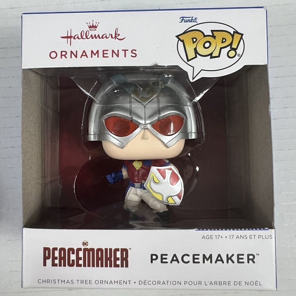 Funko POP Hallmark Christmas Tree Ornament DC Peacemaker 2023 NEW